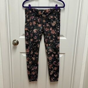 Lululemon Woman’s Fast And Free High Rise Frosted‎ Rose Multi Legging